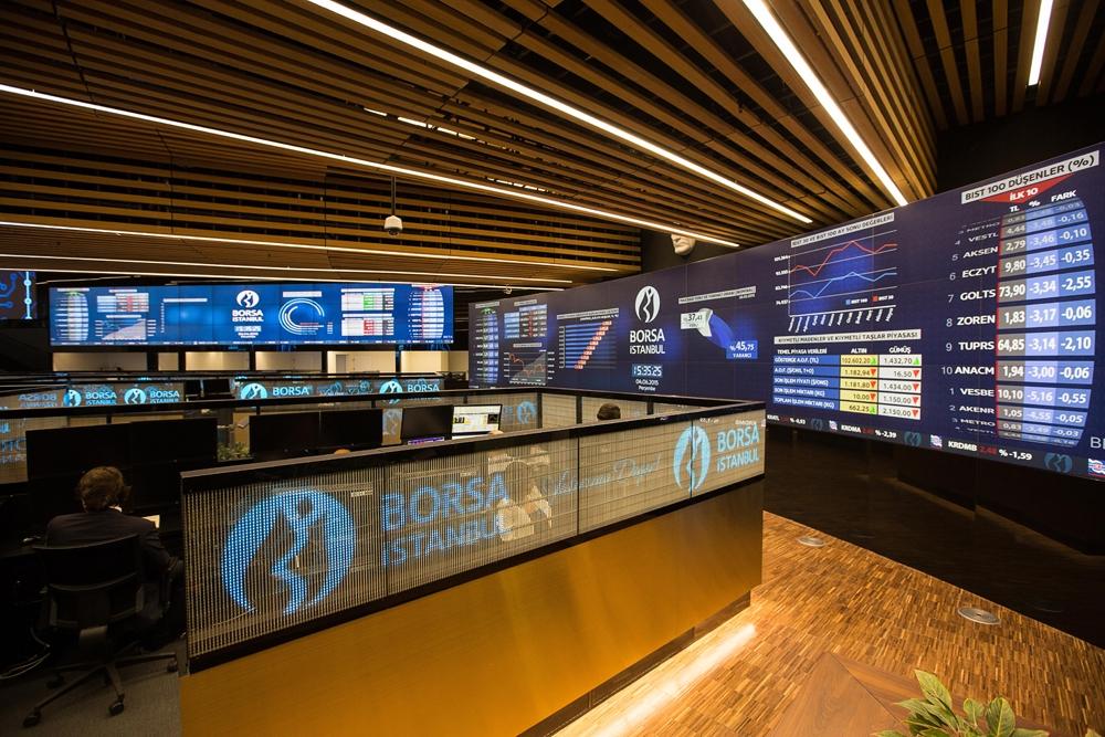 Borsa ilk yarıda yükseldi