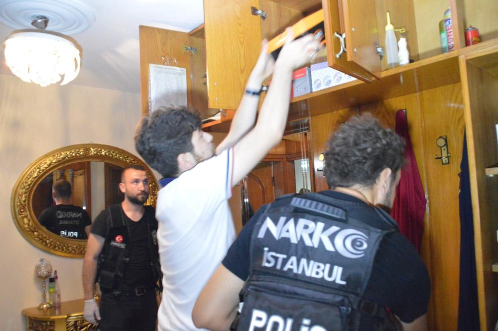 İstanbul güne narkotik operasyonu ile başladı