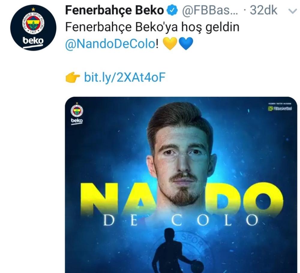 Nando De Colo, Fenerbahçe Beko