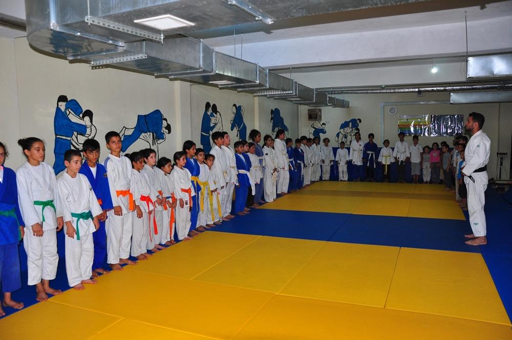 Kazan dairesiydi judo salonu oldu