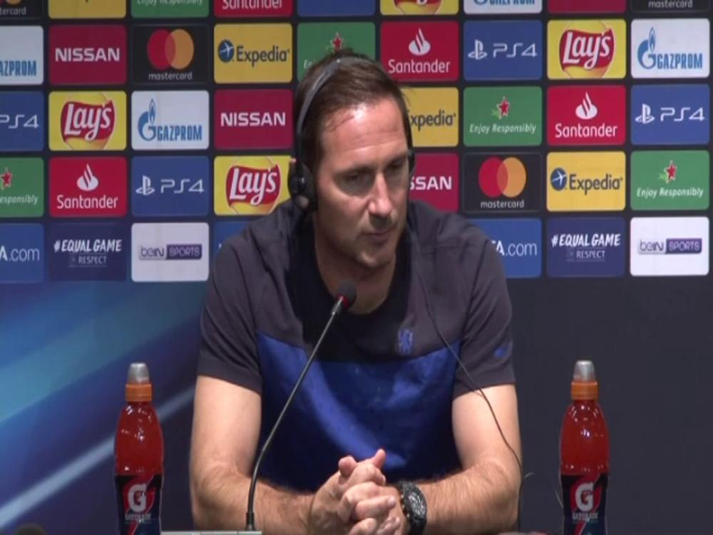 Frank Lampard: “Kulüp için çok önemli bir maça çıkacağız”