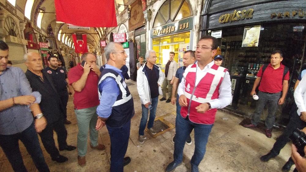 Ekrem İmamoğlu, Eminönü ve Kapalıçarşı