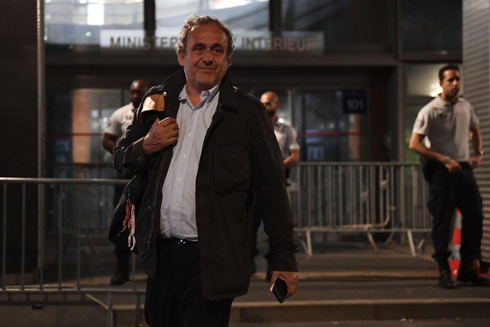 Platini serbest bırakıldı 