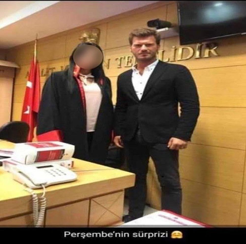 Kıvanç Tatlıtuğ ile fotoğraf çektiren kadın hakim hakkında inceleme başlatıldı