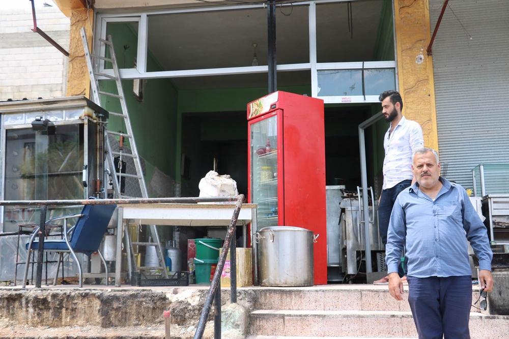 İş yerindeki patlama güvenlik kamerasında