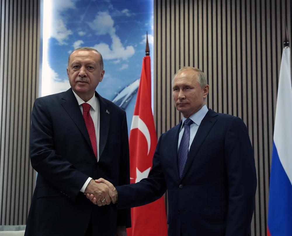 Cumhurbaşkanı Erdoğan, Putin