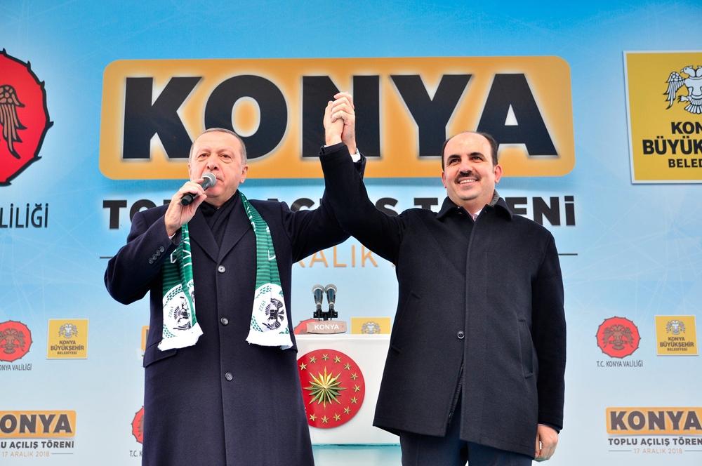 Cumhurbaşkanı Erdoğan, Konya