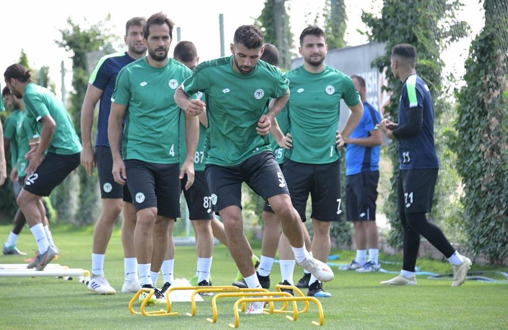 Konyaspor, Antalyaspor hazırlıklarını sürdürüyor