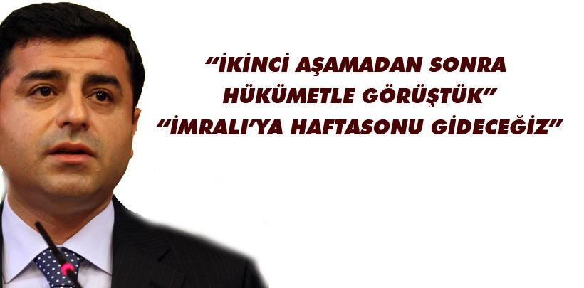 Demirtaş'tan çözüm süreci açıklaması