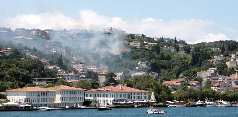 İstanbul'da korkutan yangın!