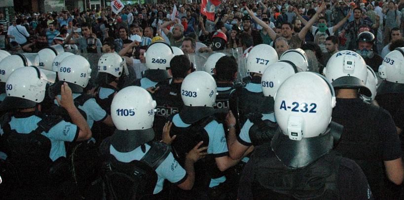 Polise 'Gezi' ikramiyesi