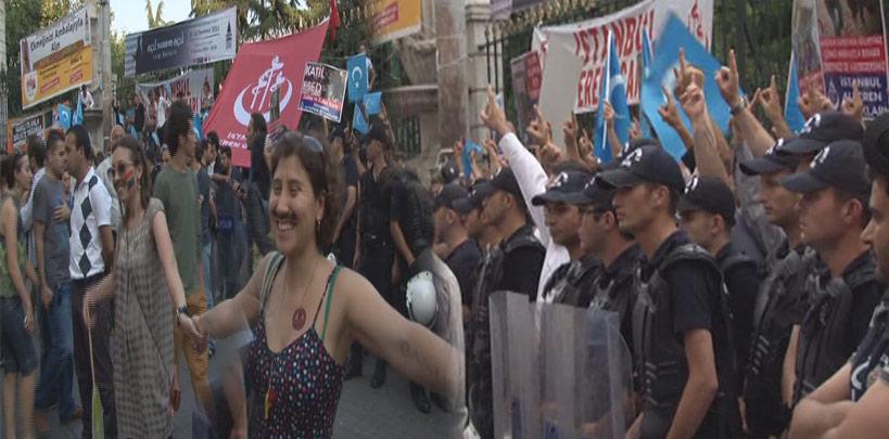 Taksim'de beklenen gerginlik