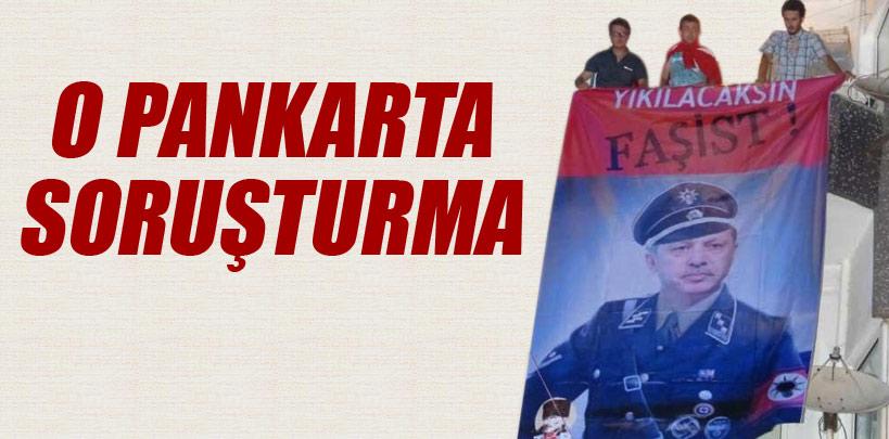 Hitler pankartına soruşturma