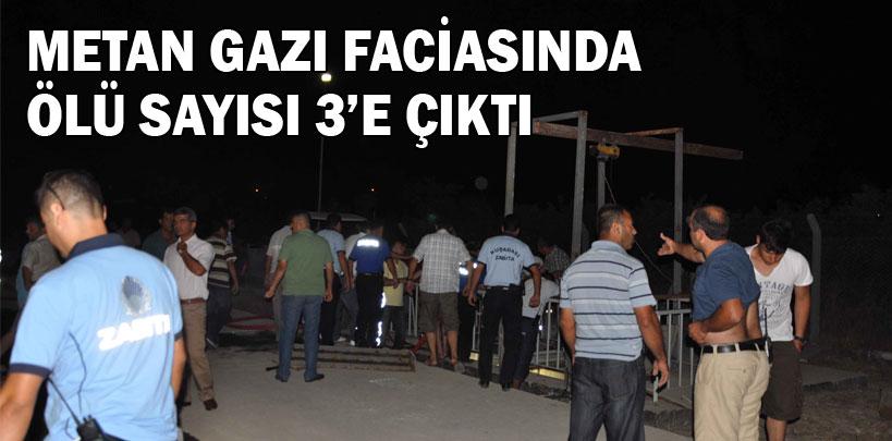 Kuşadası'nda metan gazı faciası, 3 ölü