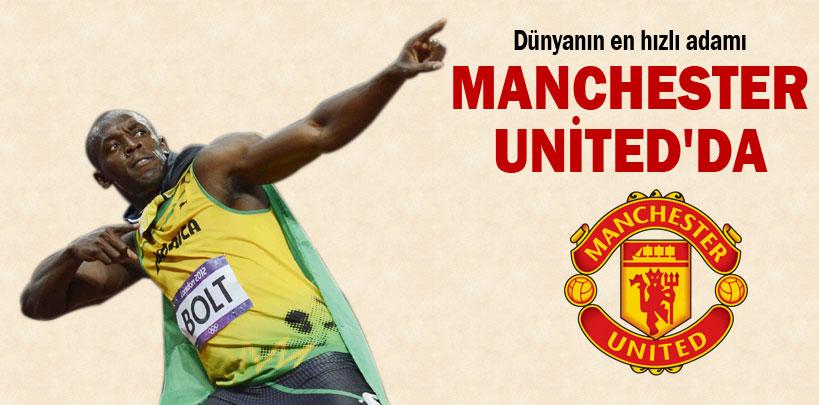 Usain Bolt, Manchester United'da