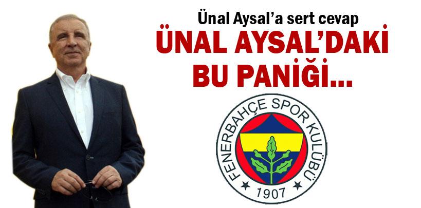 Fenerbahçe'den Ünal Aysal'a sert cevap