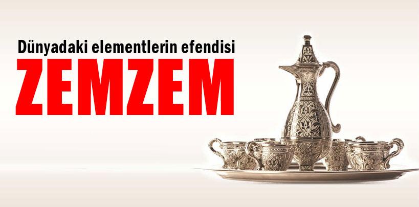 Zemzem suyunun inanılmaz özellikleri