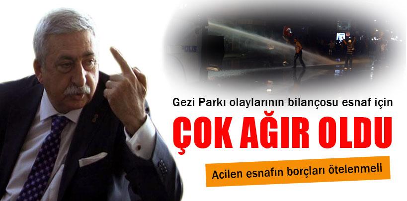 Palandöken, 'Gezi Parkı olayları esnaf için çok ağır oldu'