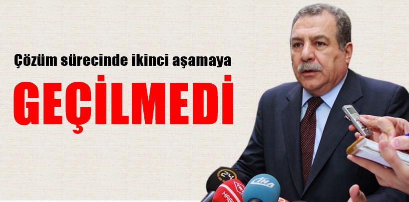 Muammer Güler, 'Çözüm sürecinde ikinci aşamaya geçilmedi'