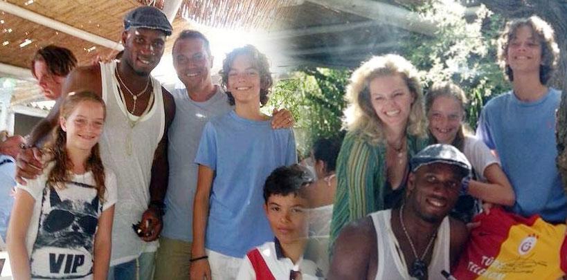 St. Tropez'de Drogba-Cem Uzan buluşması