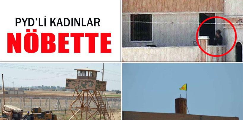 Sıfır noktasında PYD'li kadınlar nöbette