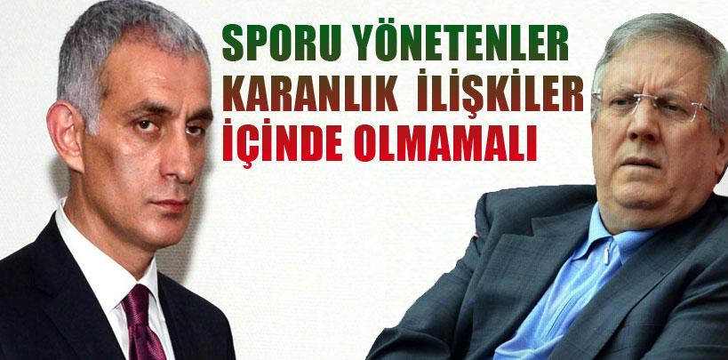 İbrahim Hacıosmanoğlu Aziz Yıldırım'ı bombaladı