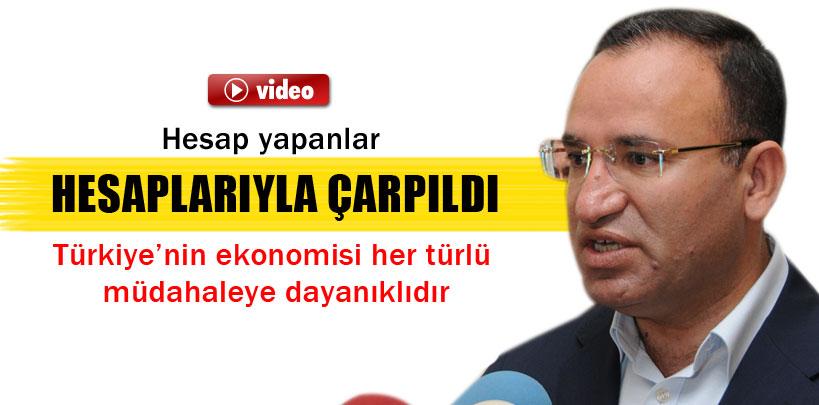 Bekir Bozdağ, 'Hesap yapanlar hesaplarıyla çarpıldı'