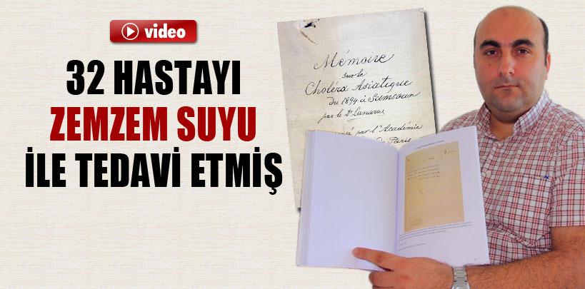 Yunan doktor, Samsun'u zemzem suyu ile koleradan kurtarmış