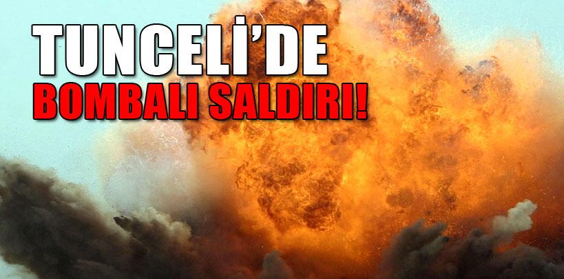 Tunceli'de HES şantiyesine bombalı saldırı