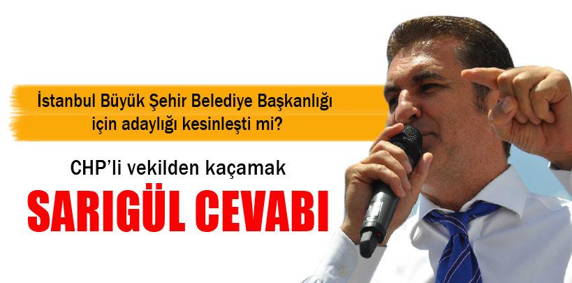 CHP'li Mahmut Tanal'dan  kaçamak Mustafa Sarıgül cevabı