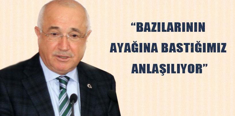 Cemil Çiçek, 'Bazılarının ayağına bastığımız anlaşılıyor'