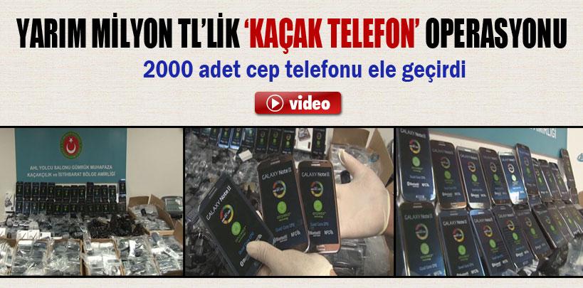 Atatürk Havalimanı'nda kaçak cep telefonu operasyonu