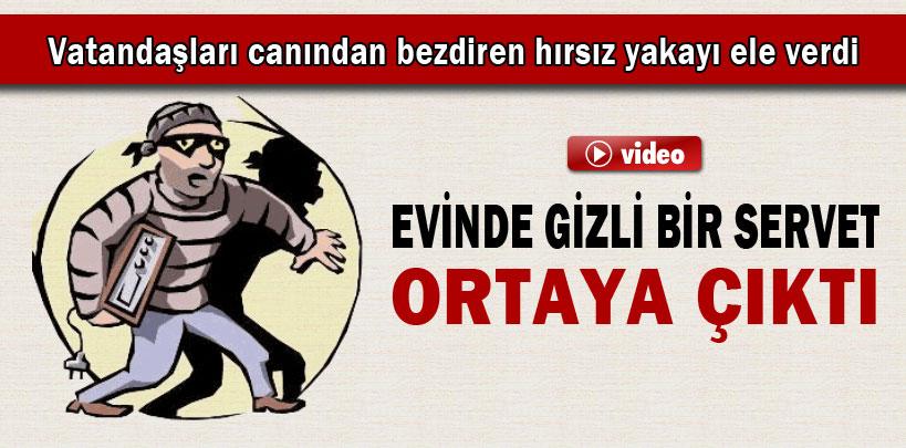 Kırıkkale'de vatandaşları canından bezdiren hırsız yakalandı