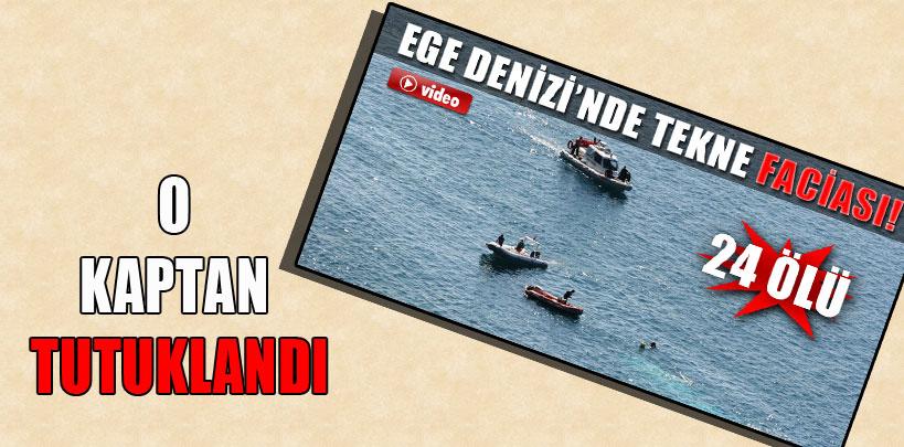 Deniz faciasının kaptanı tutuklandı