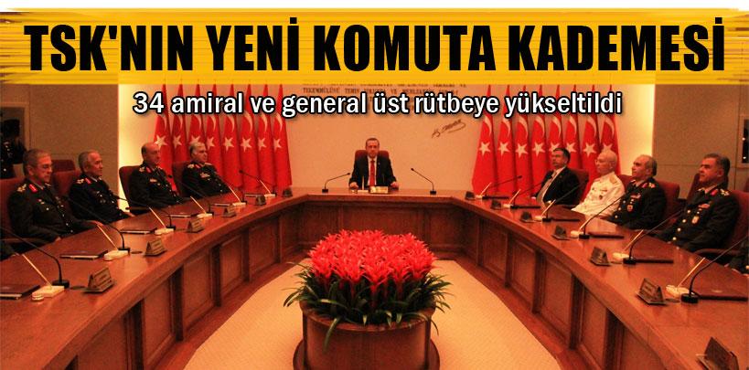 YAŞ kararları Cumhurbaşkanı  Gül tarafından onaylandı