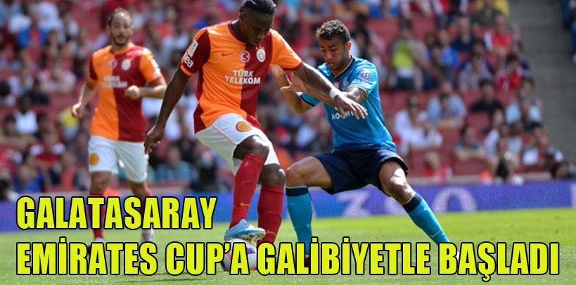 Galatasaray Emirates Cup'a galibiyetle başladı