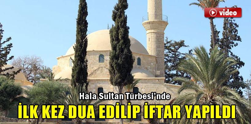 Hala Sultan Türbesi'nde dualar edildi