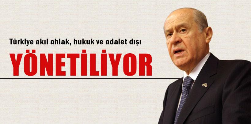 Devlet Bahçeli topa tuttu