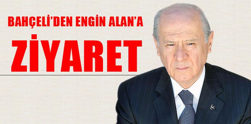 Devlet Bahçeli'den Engin Alan'a bayram ziyareti