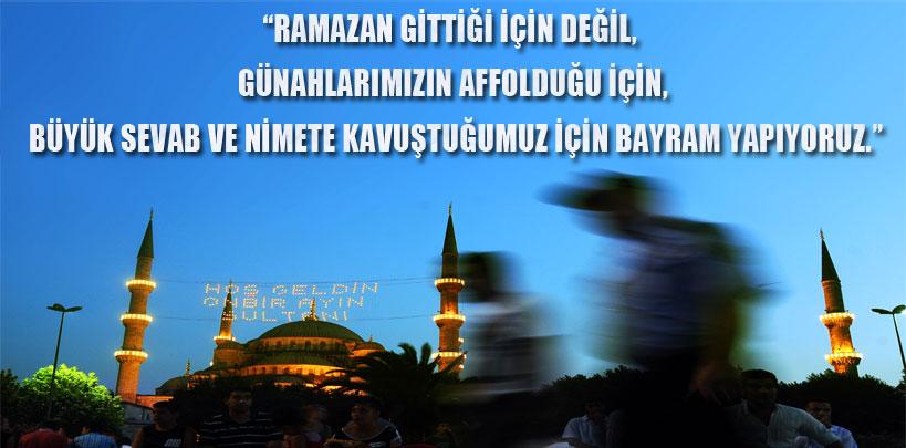 İşte bayram günlerinin fazileti