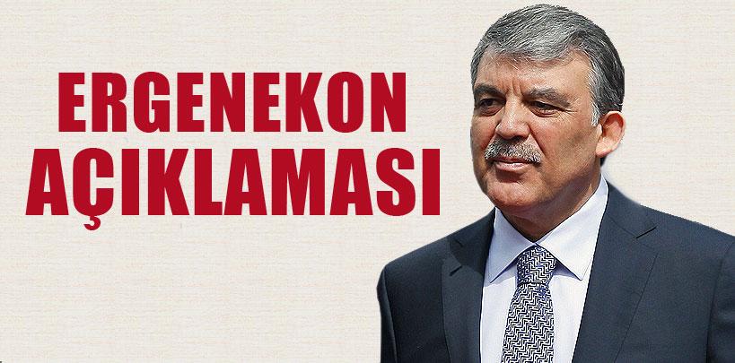 Gül'den Ergenekon açıklaması