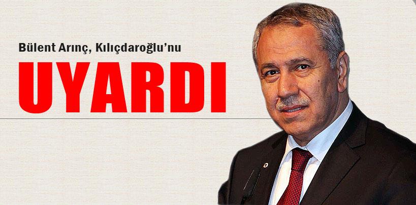 Bülent Arınç'tan Kılıçdaroğlu'na Ergenekon uyarısı