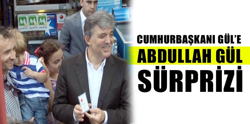 Cumhurbaşkanı Abdullah Gül'ün çay keyfi