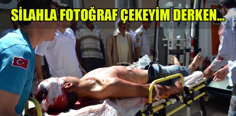 Silahla fotoğraf çekmek isterken canından oldu