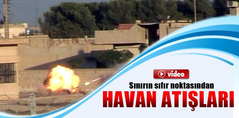 Sınırın sıfır noktasından havan atışları