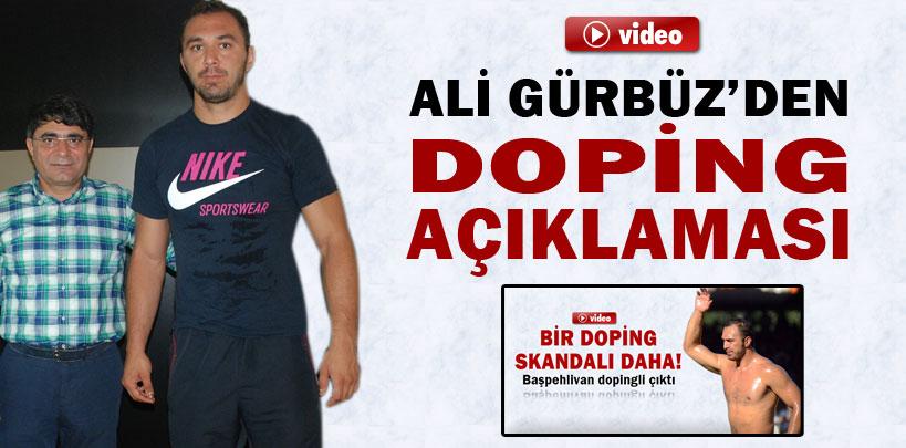 Ali Gürbüz'den doping açıklaması