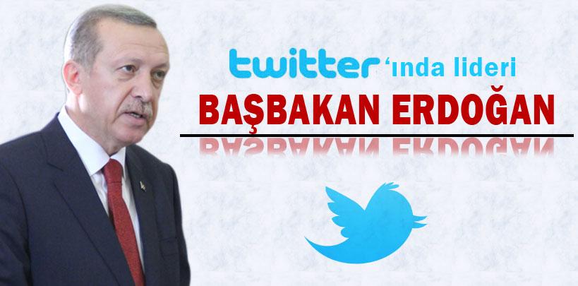 Twitter'in lideri, 'Başbakan Erdoğan'