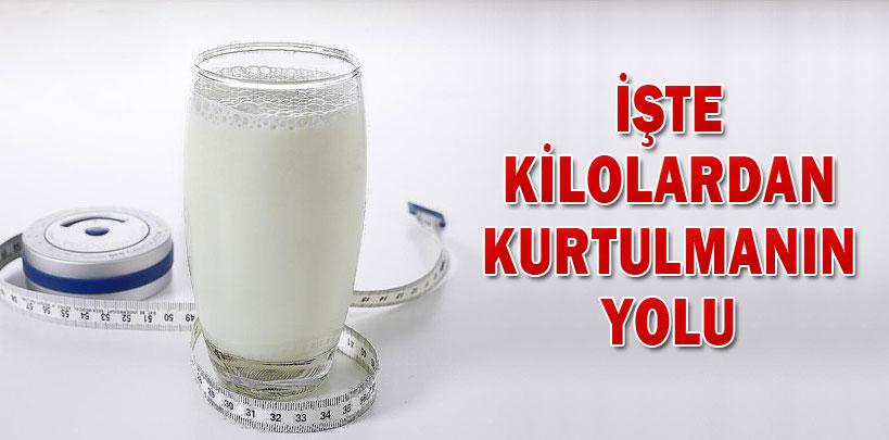 İşte kilolardan kurtulmanın yolu