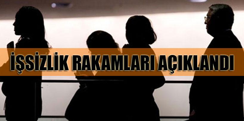 İşsizlik rakamları açıklandı