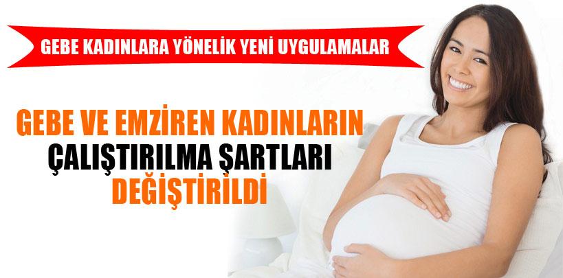 Gebe kadınlara yönelik yeni uygulamalar